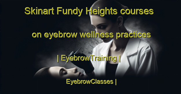 Skinart Fundy Heights courses on eyebrow wellness practices | EyebrowTraining | EyebrowClasses | SkinartTraining-Canada